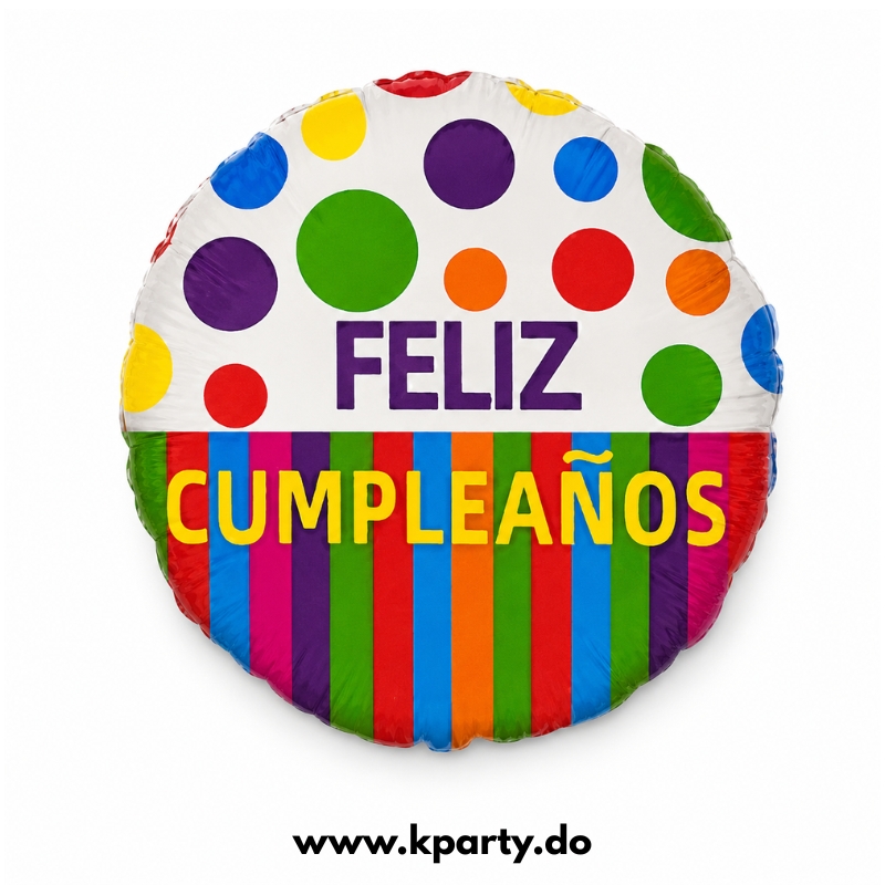 GLOBO FELIZ CUMPLEAÑOS